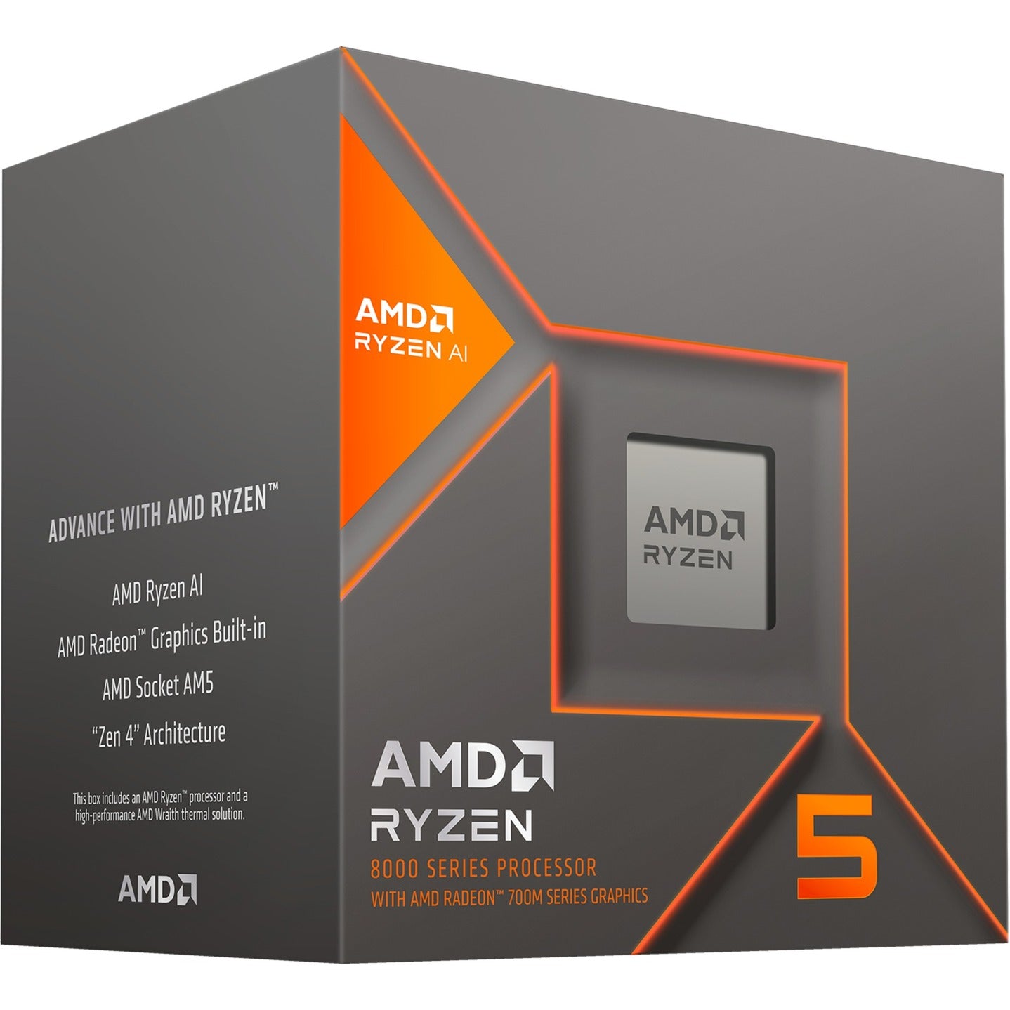AMD AMD Ryzen 5 8600G, 4,3 GHz (5,0 GHz Turbo Boost)