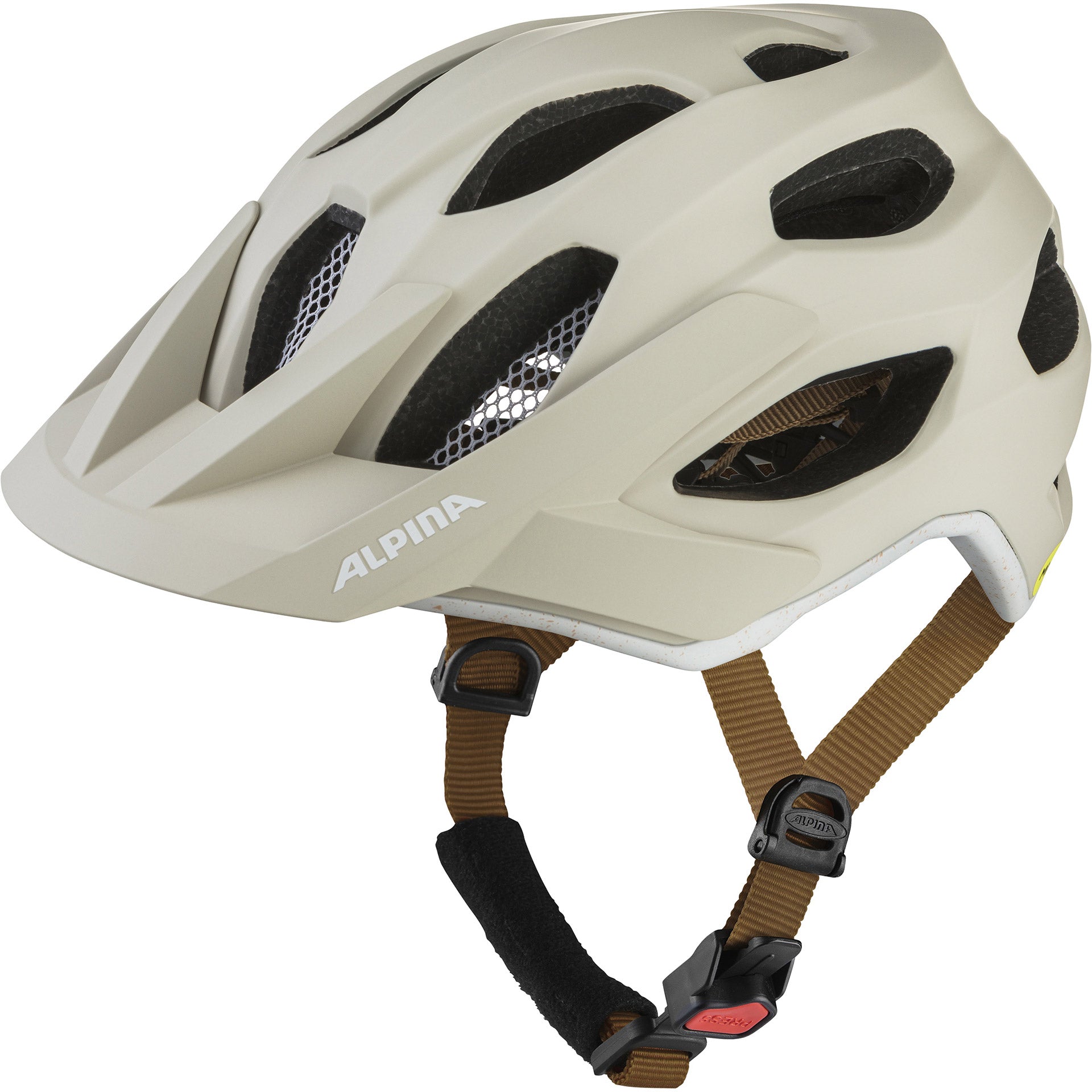 Olympic sportswear alpina sports mtb helm apax mips 52-57 mat crème