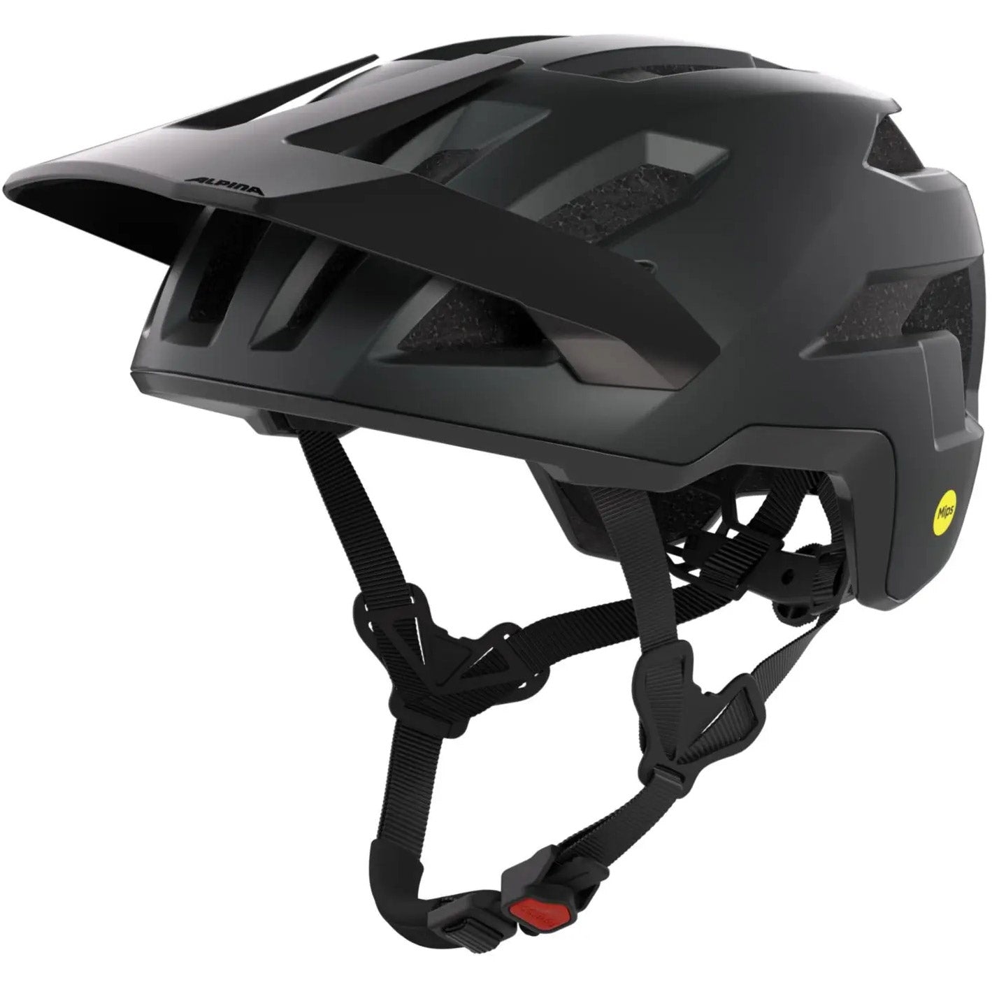Olympic sportswear alpina sports mtb helm taunus mips 55-59 mat zwart