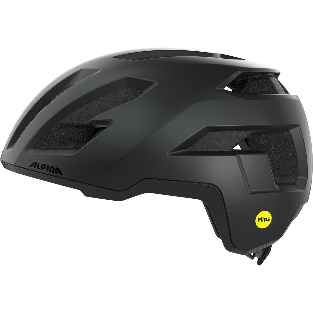 Olympic sportswear alpina sports tour helm taunus gravel mips 55-59 mat zwart