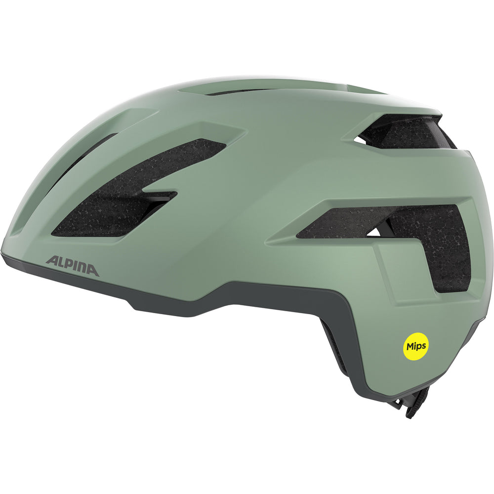 Olympic sportswear alpina sports tour helm taunus gravel mips 55-59 mat groen
