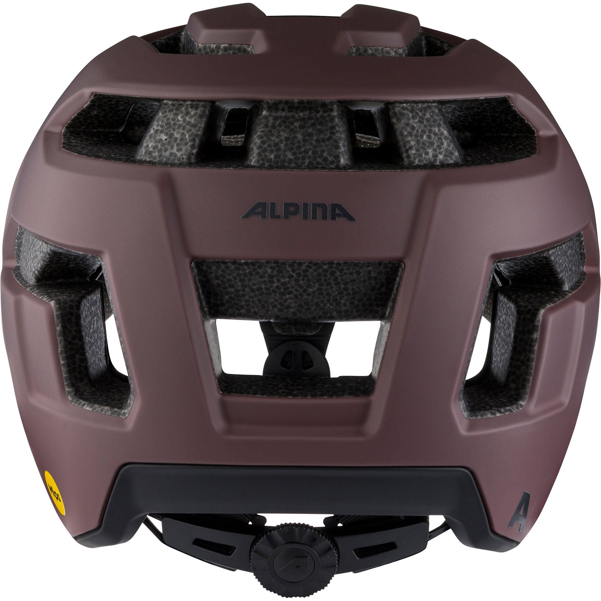 Olympic sportswear alpina sports tour helm taunus gravel mips 52-56 mat donkerbr