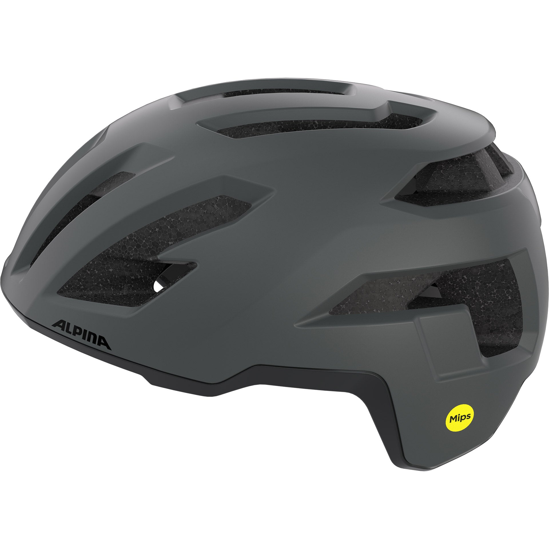 Olympic sportswear alpina sports tour helm taunus gravel mips 55-59 mat donkergr