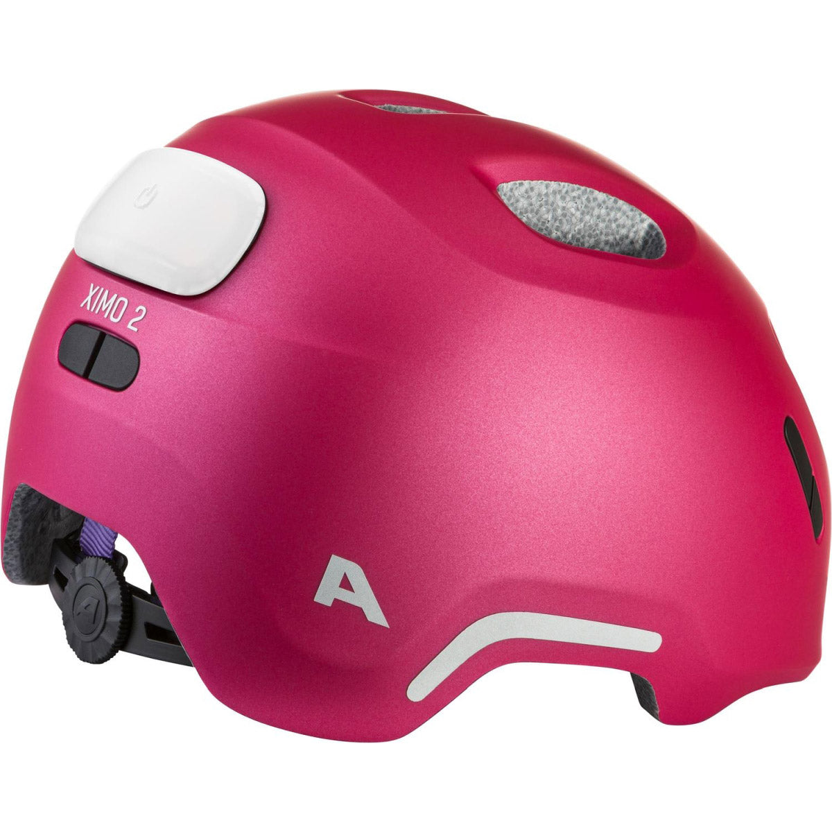 Olympic sportswear alpina sports kinderhelm ximo 2 flash deep rose v. 49-54 mat
