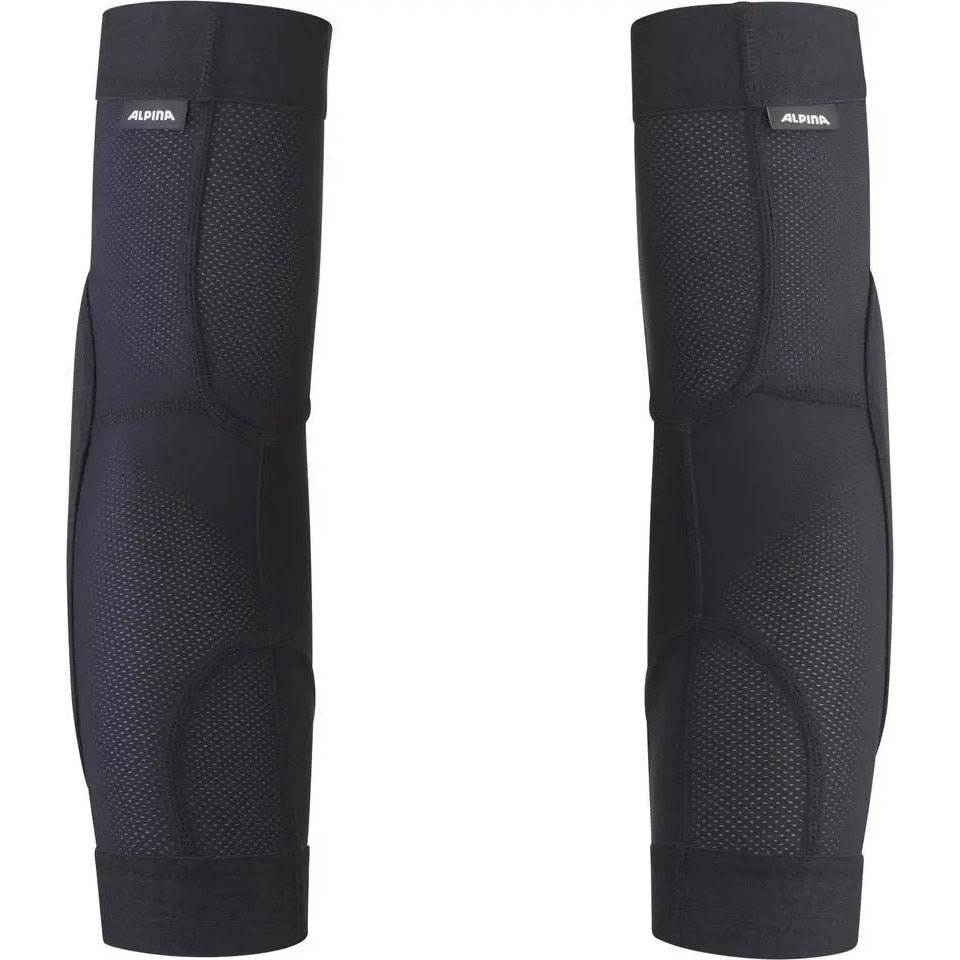 Olympic sportswear alpina sports elleboogbeschermers s-m zwart