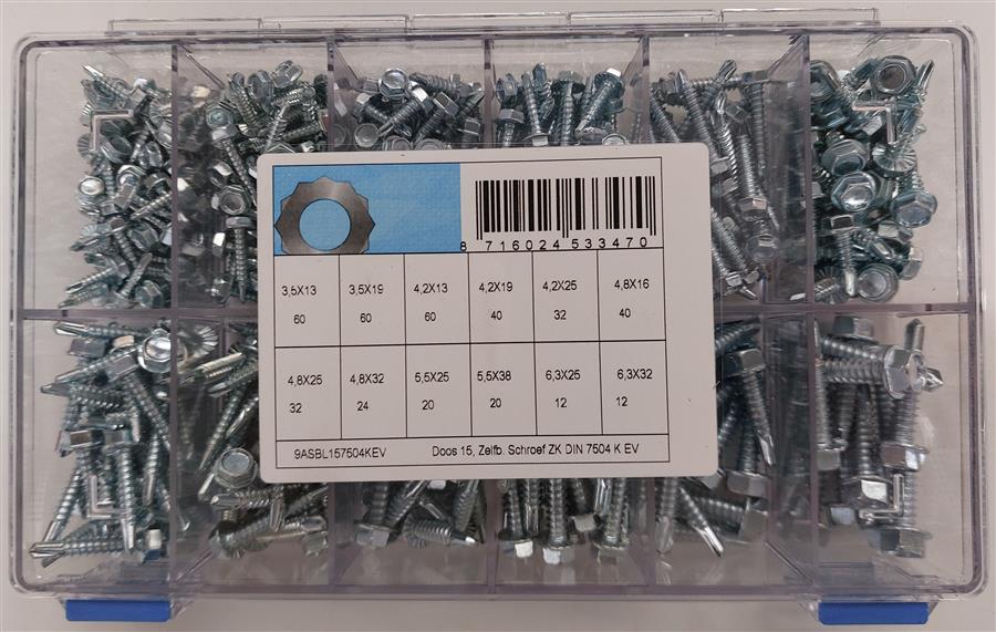 Assortiment schroef zk d7504 elvz