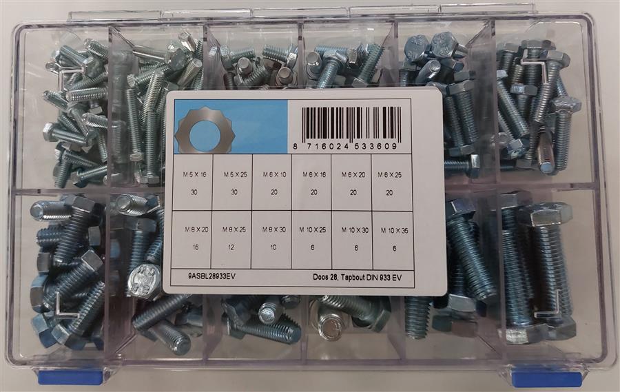 Assortiment tapbout d933 elvz