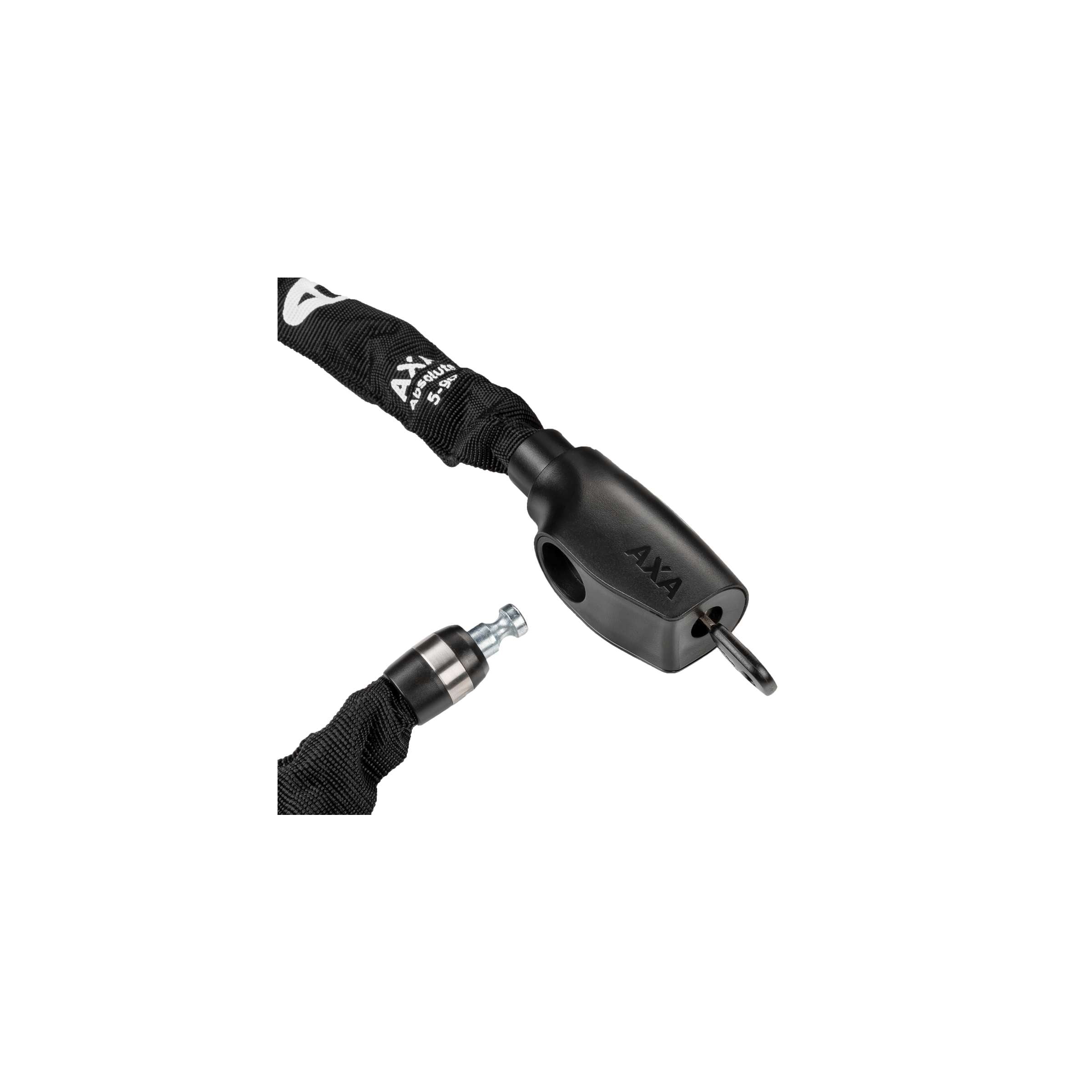 Axa kettingslot absolute 5-90cm zwart