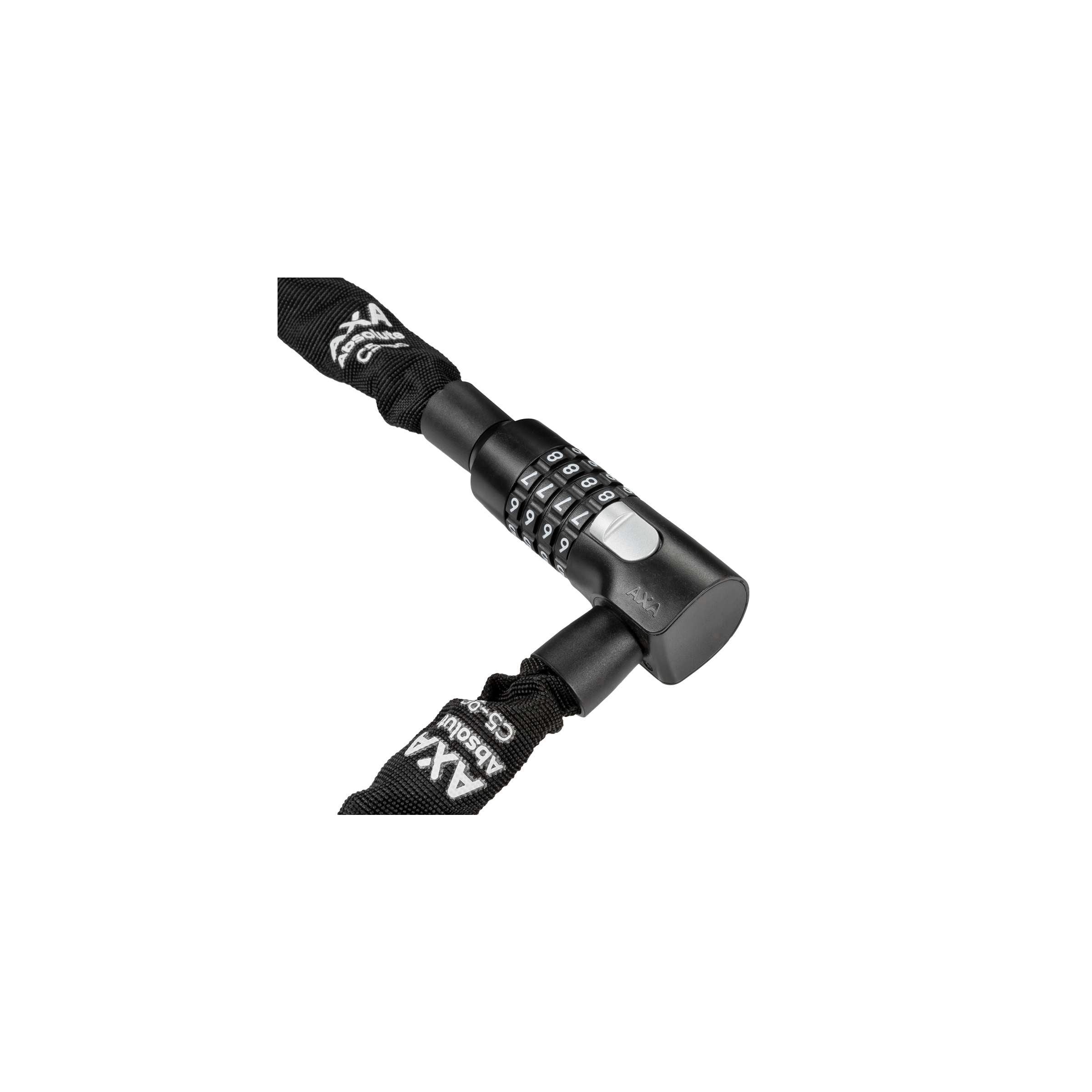 Axa kettingslot absolute c5-90cm codeslot zwart