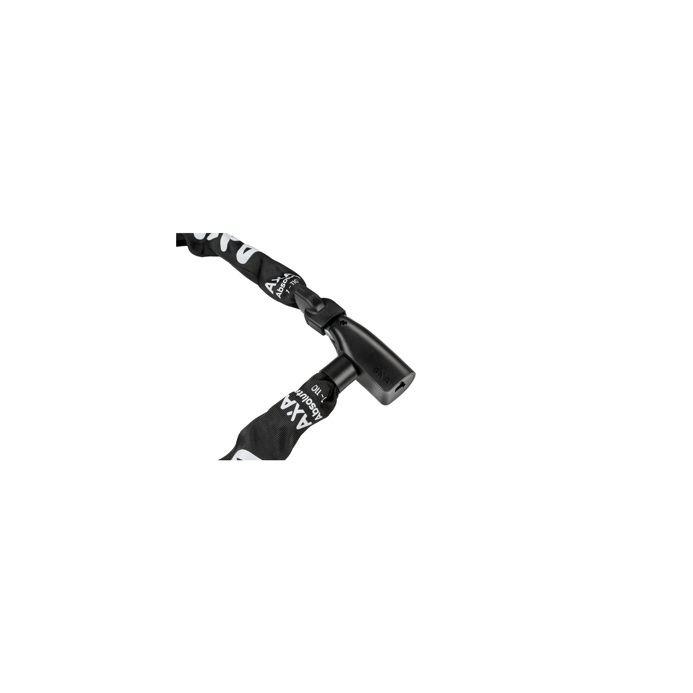 Axa slot ketting absolute 7-110 zwart safety index 9