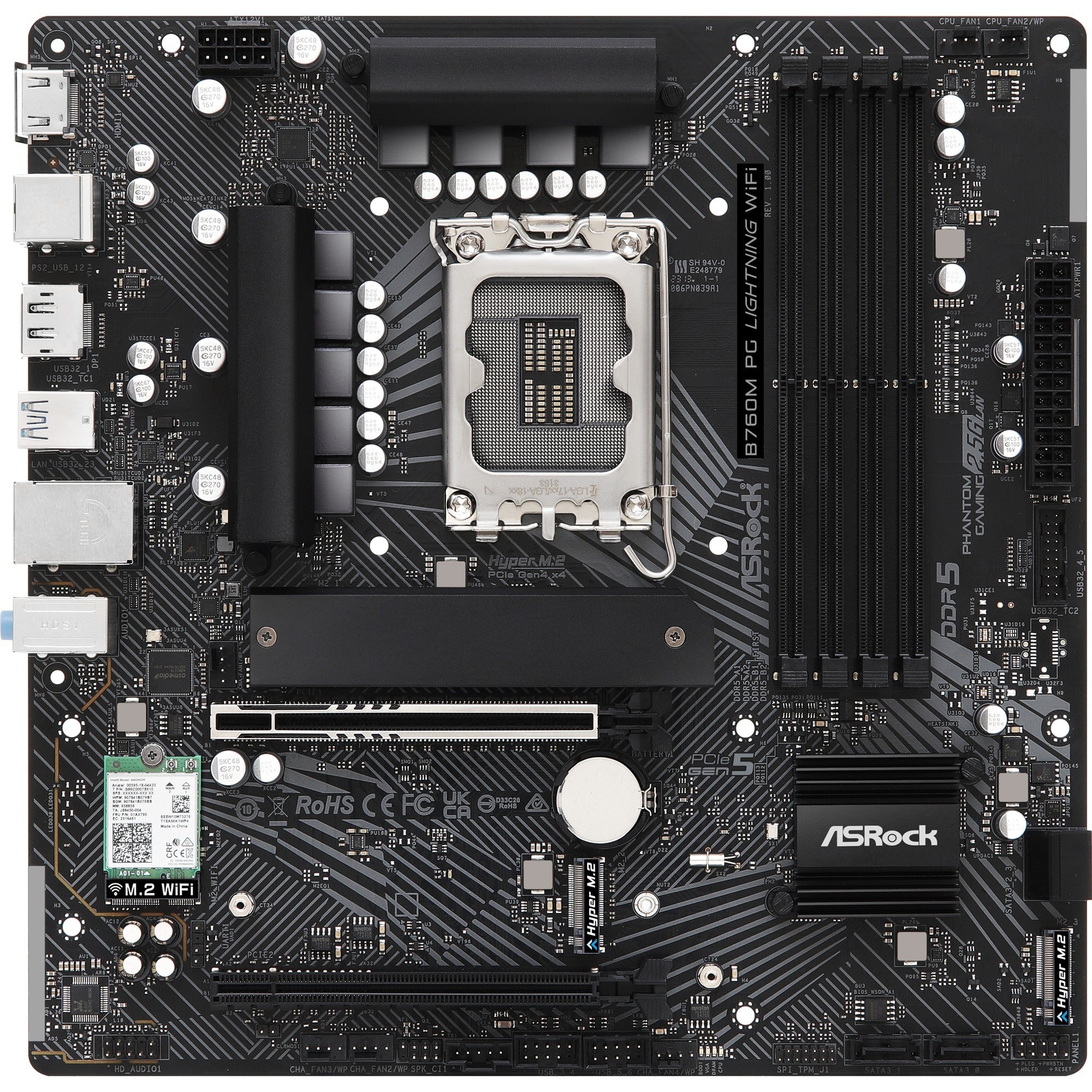 ASRock ASRock B760M PG LIGHTNING WIFI
