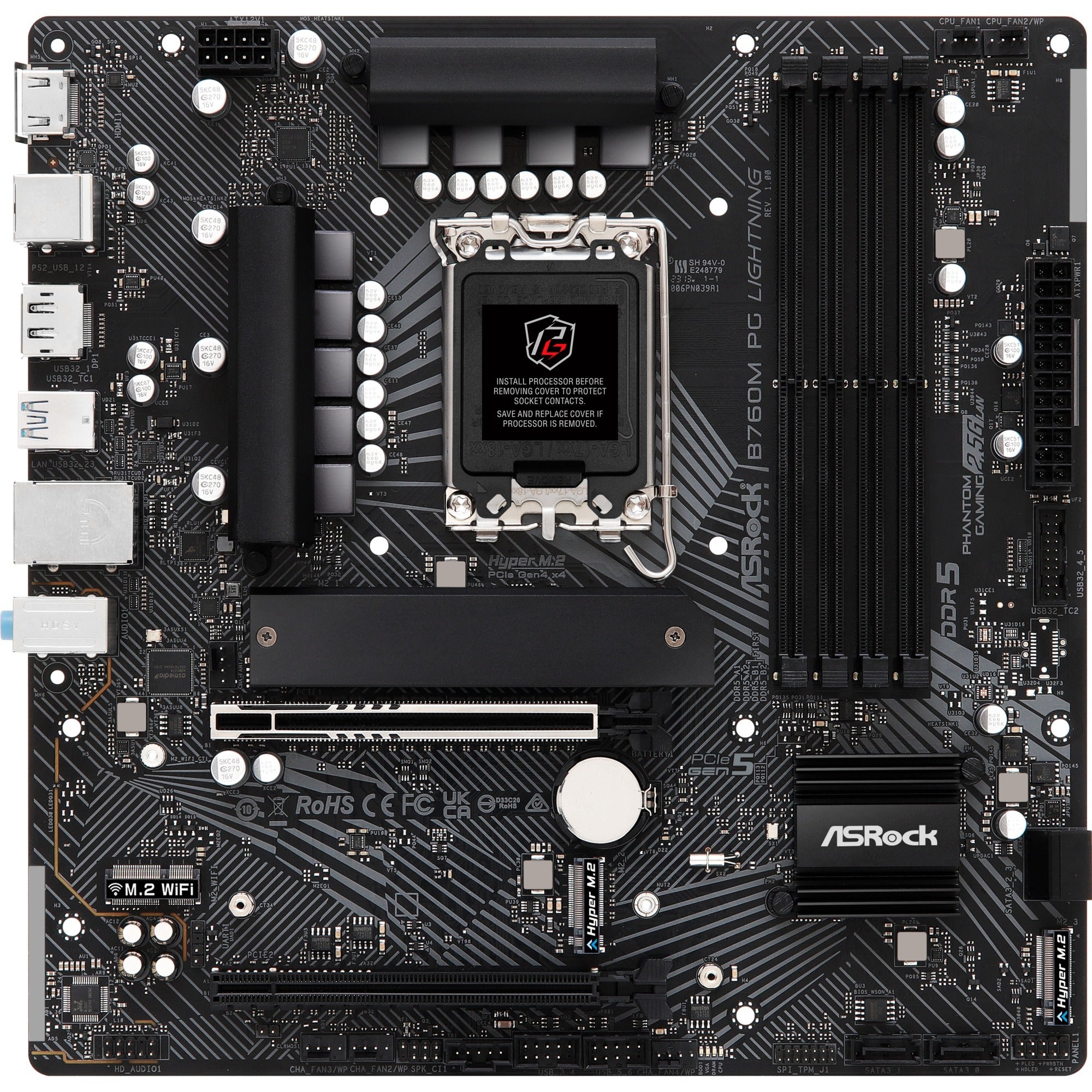 ASRock ASRock B760M PG LIGHTNING