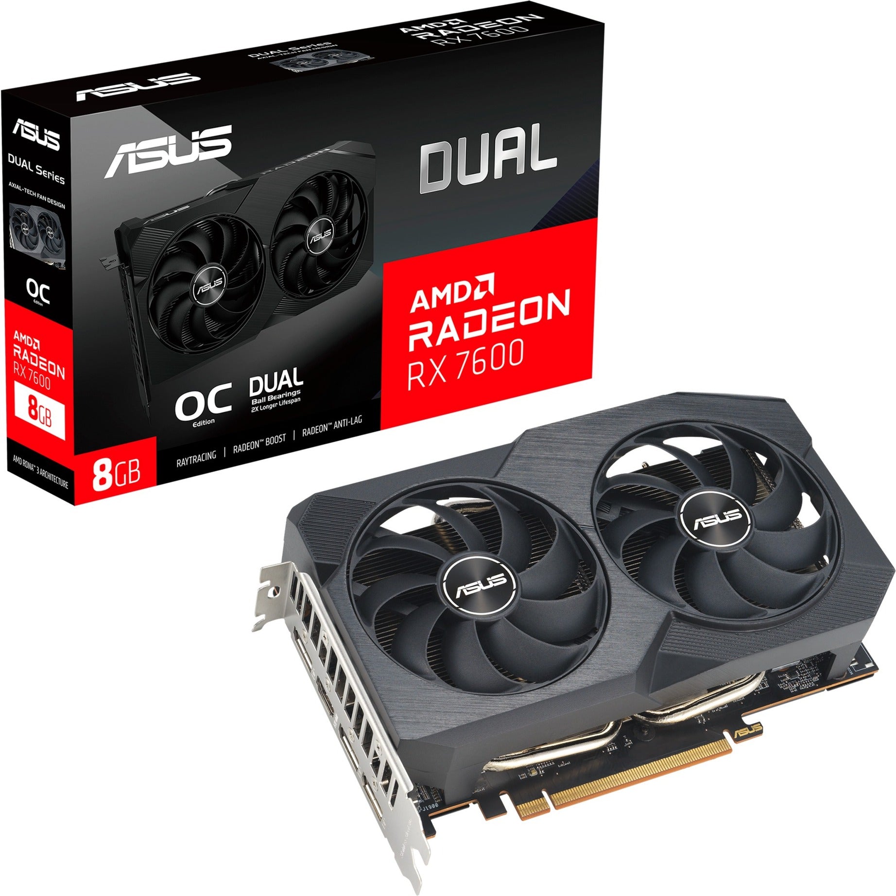 ASUS Dual Radeon RX 7600 OC