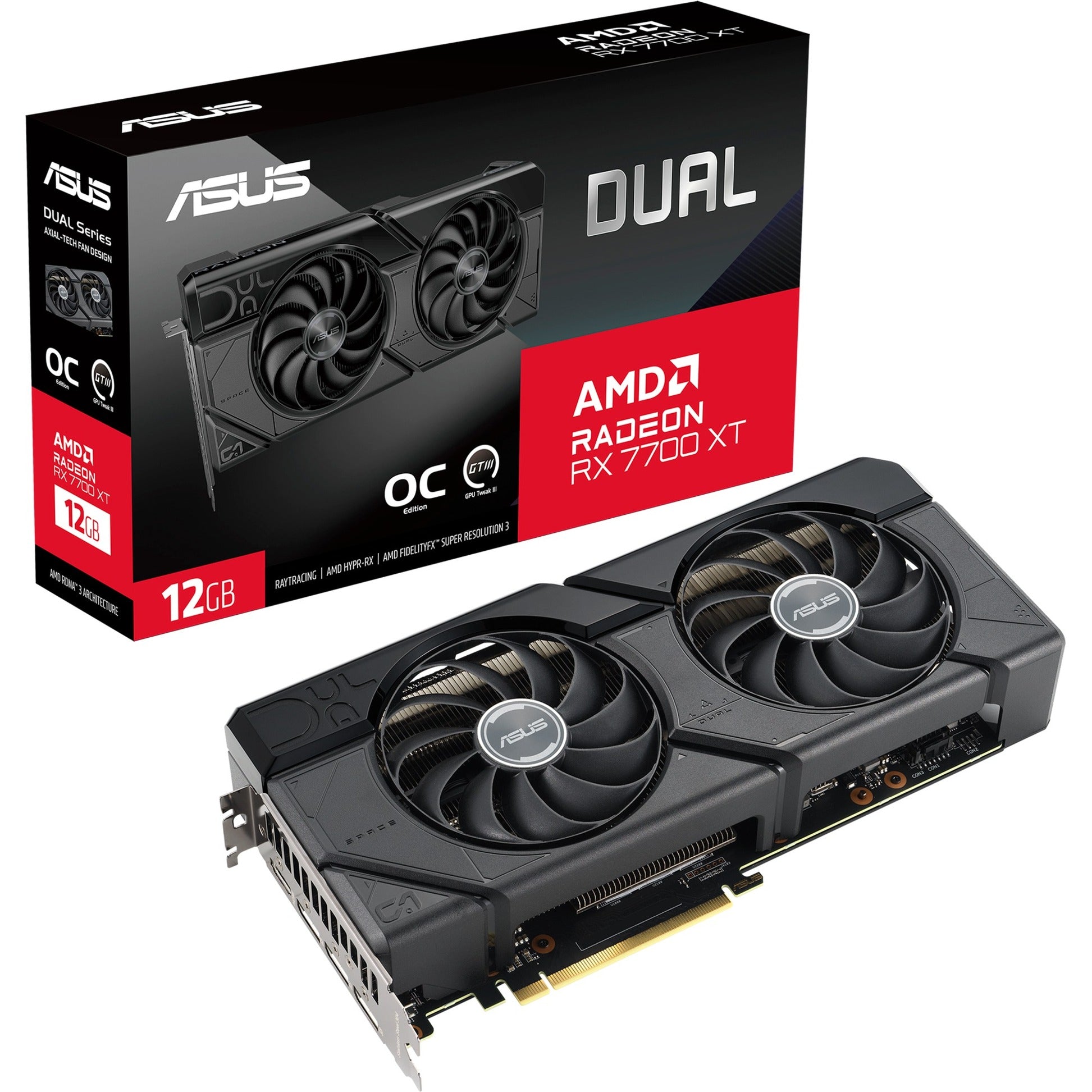 ASUS DUAL Radeon RX 7700 XT OC