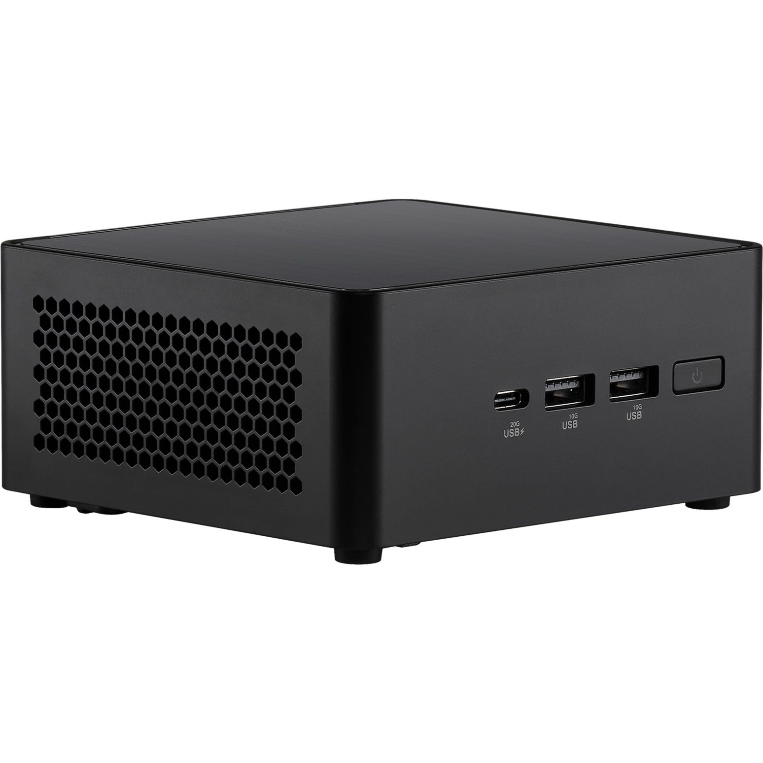 Asus nuc 14 pro tall kit rnuc14rvhi300002i barebone (zwart | core 3 100u | intel graphics)