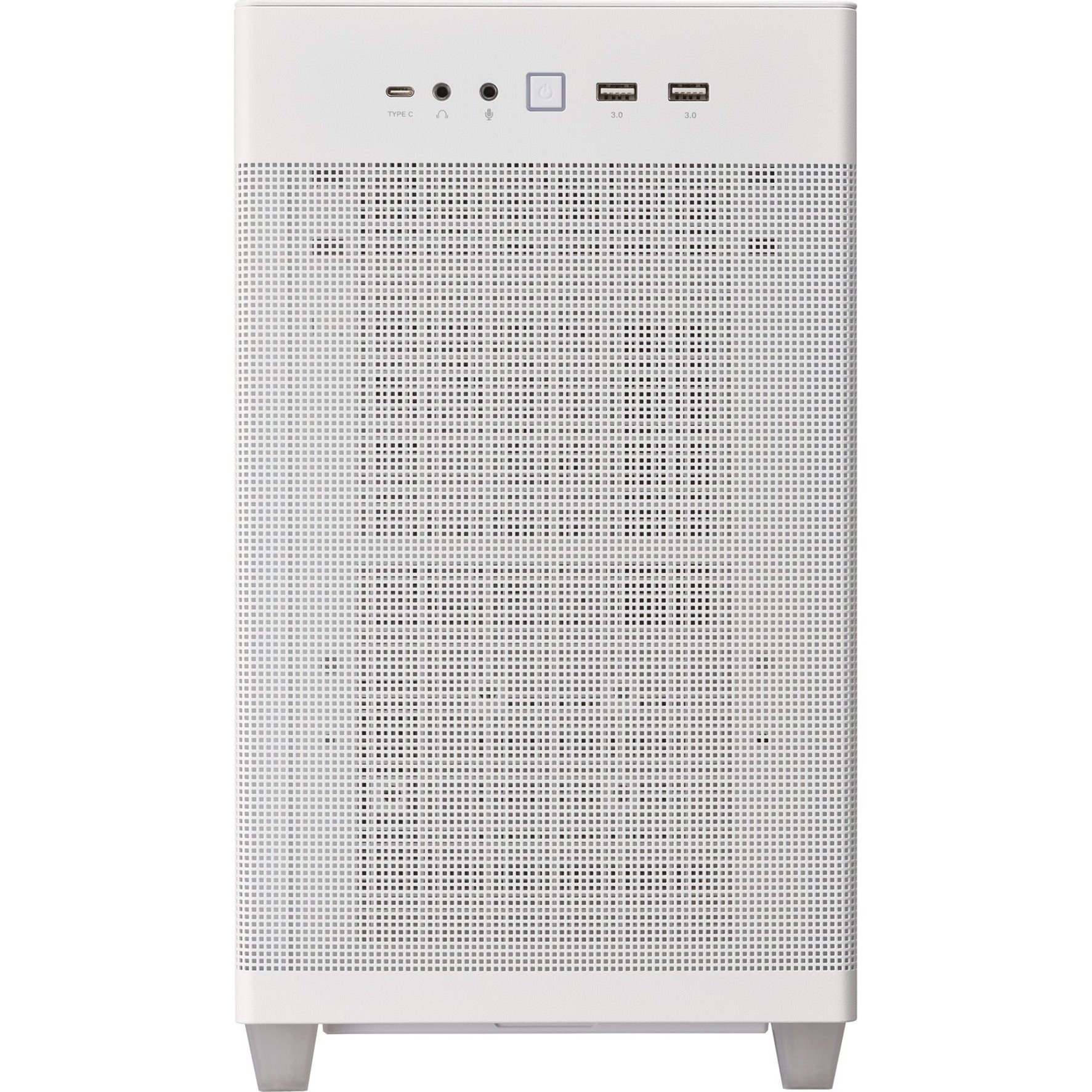 Asus prime ap201 mini tower behuizing (wit | 2x usb-a | 1x usb-c)