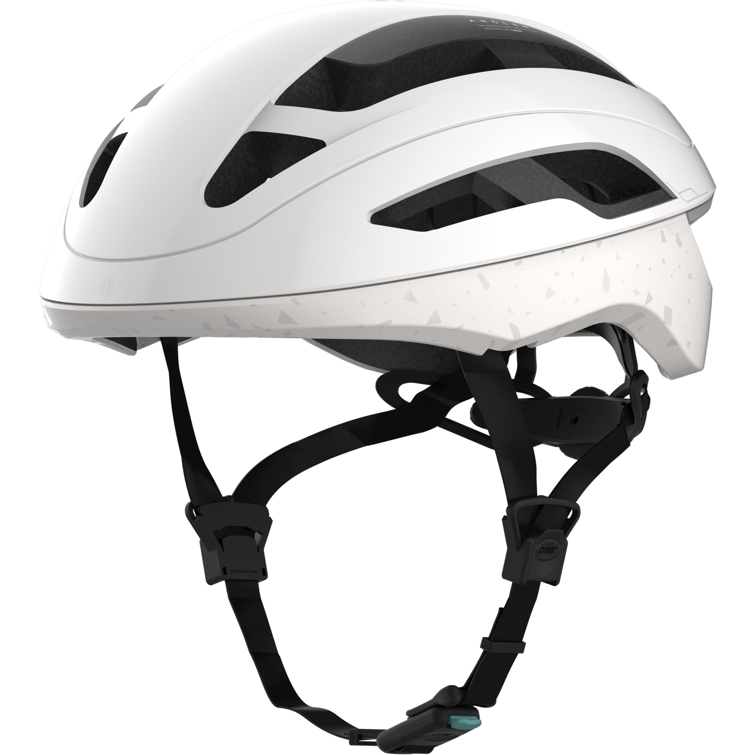Crnk helm visser wit mat m 53-57cm