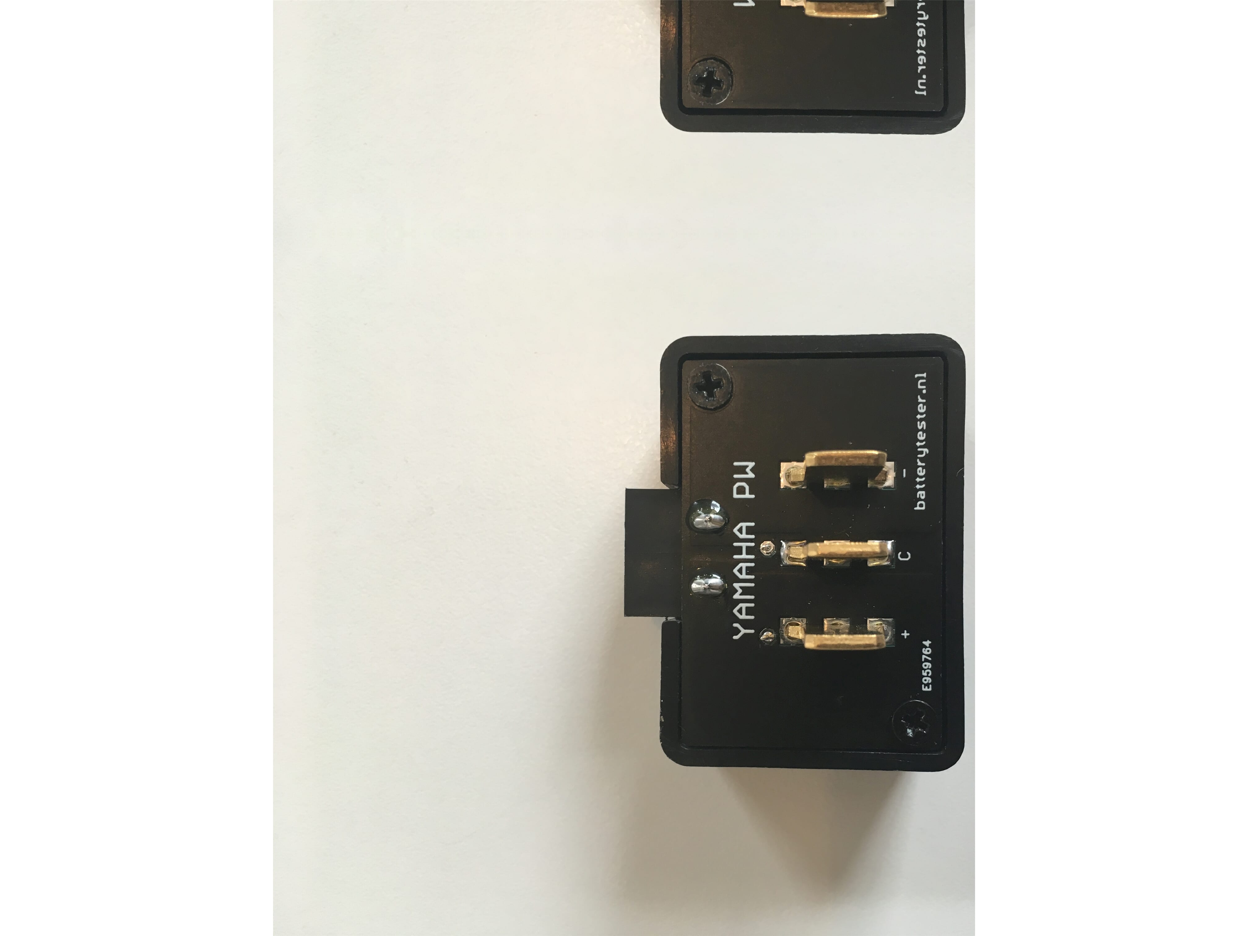 Accutester - White Label Fietsaccu Onderdelen | Kunststof | |