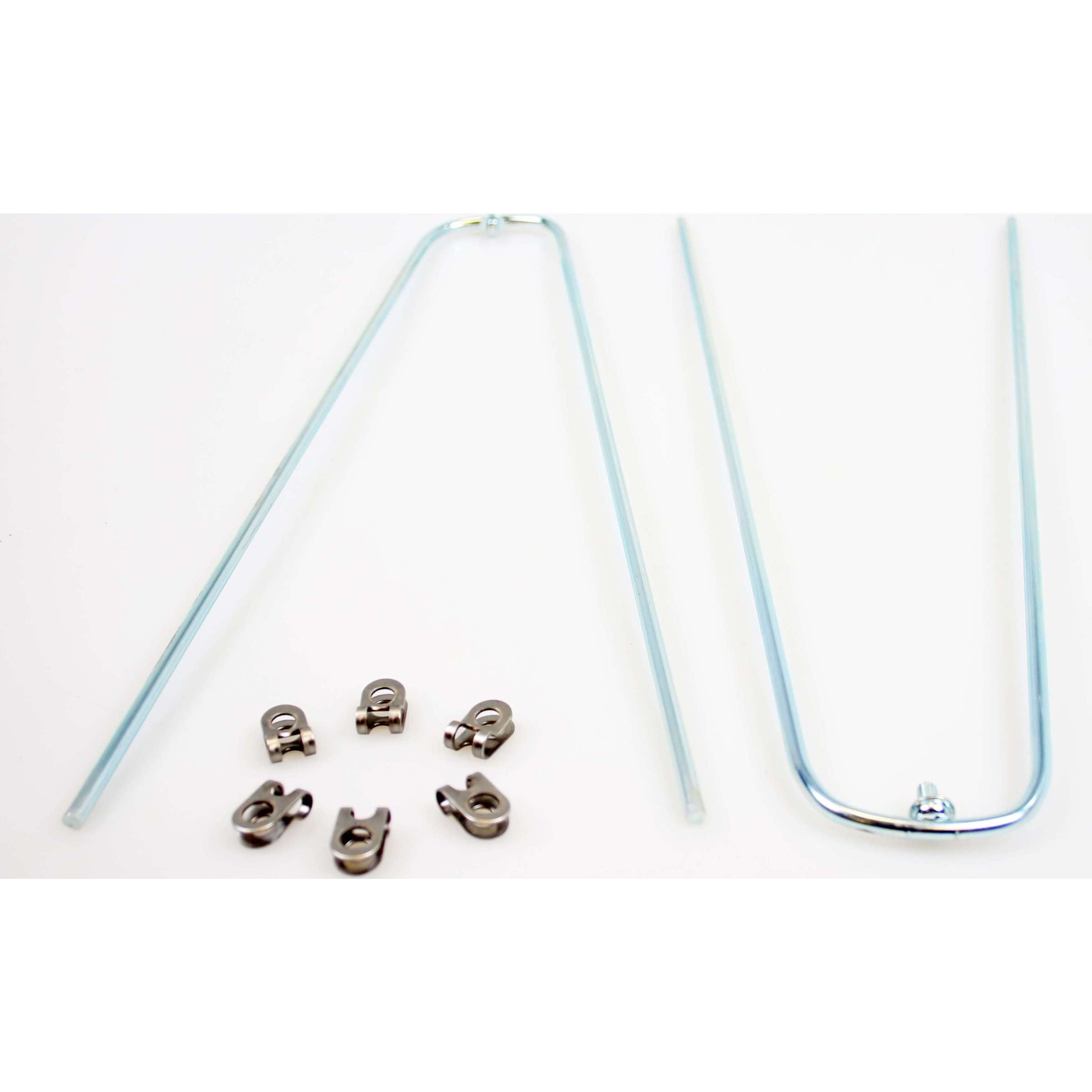 spatbordenset Hybride 28 inch staal zwart