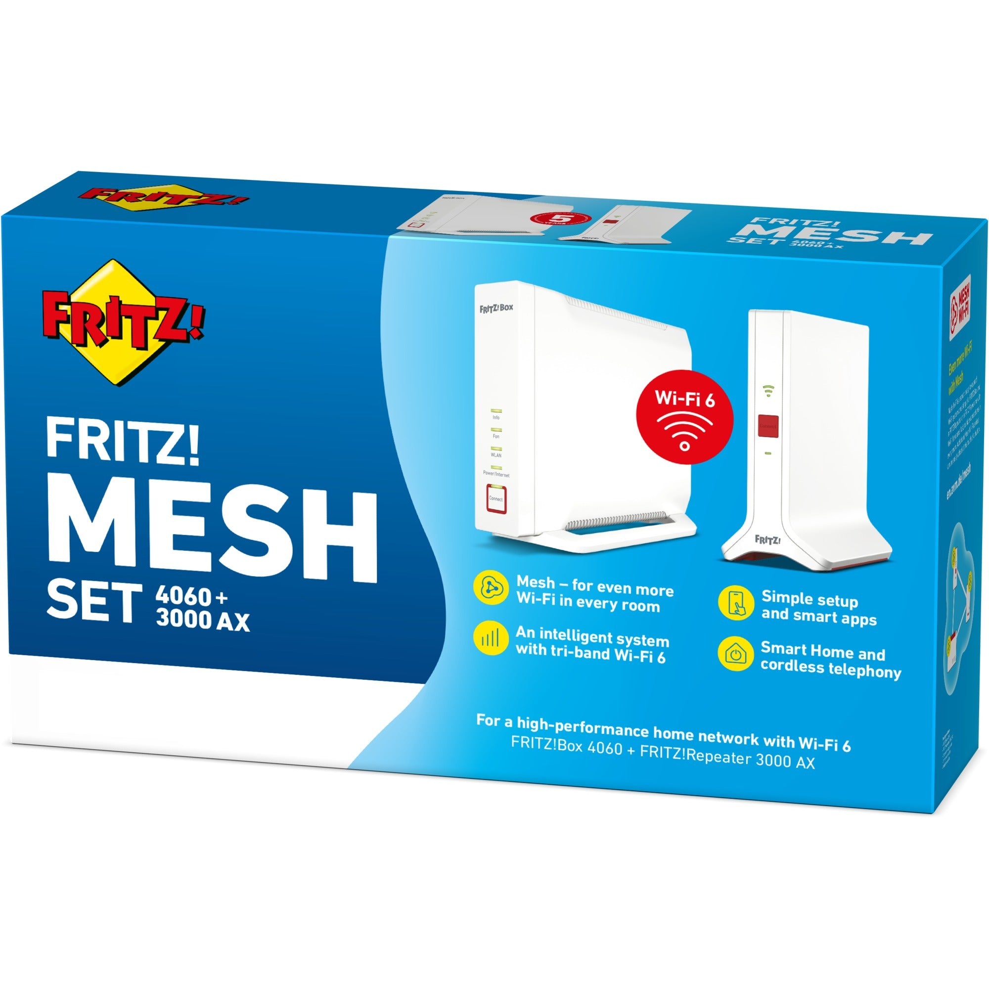 AVM AVM FRITZ!Mesh Set 4060 + 3000 AX Edition Internationa