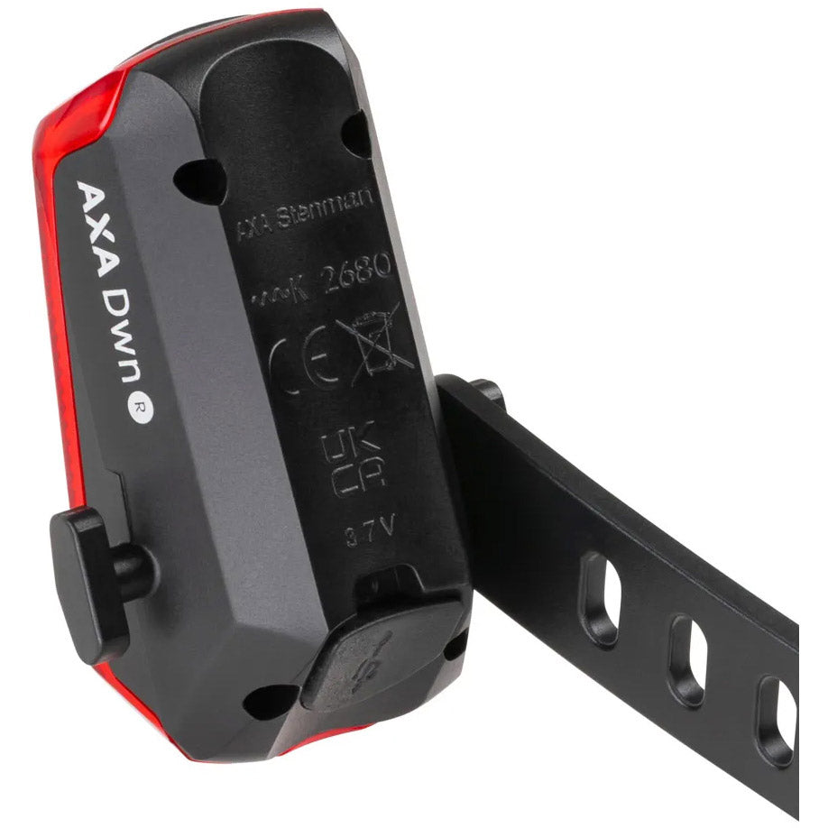 Axa achterlicht dwn met remlicht - usb (op kaart)