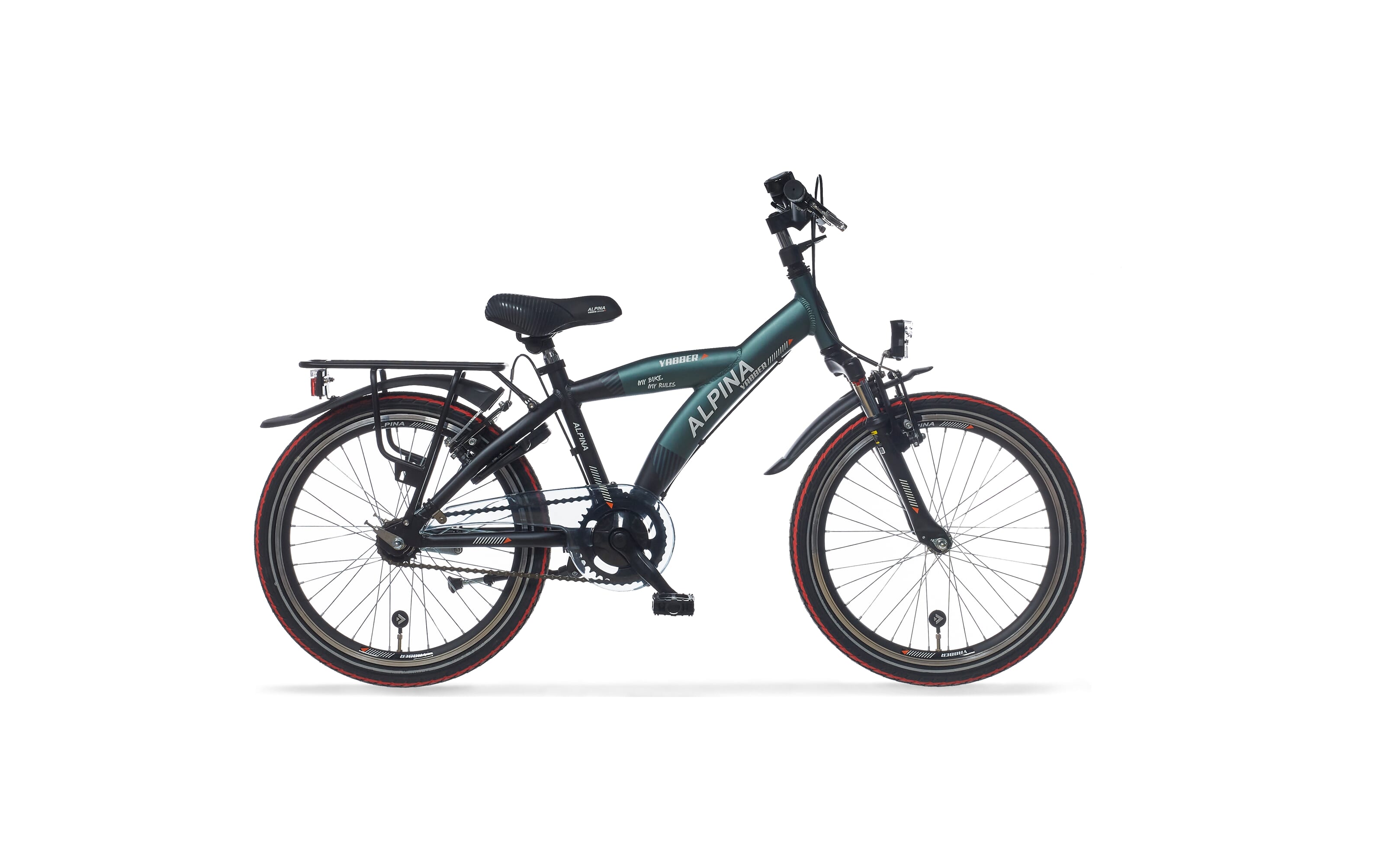 Alpina Yabber J22 Pine Groen - Levendig Zwart