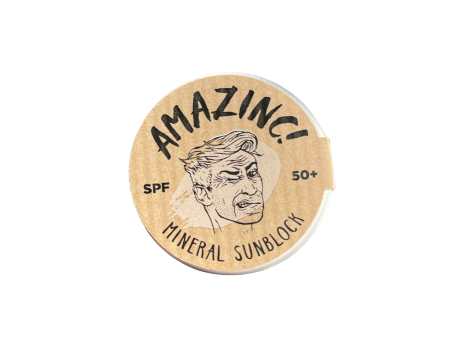 Geweldig! Surf Zinc Zonnebrandcrème SPF50 Beige Bruin 25gr