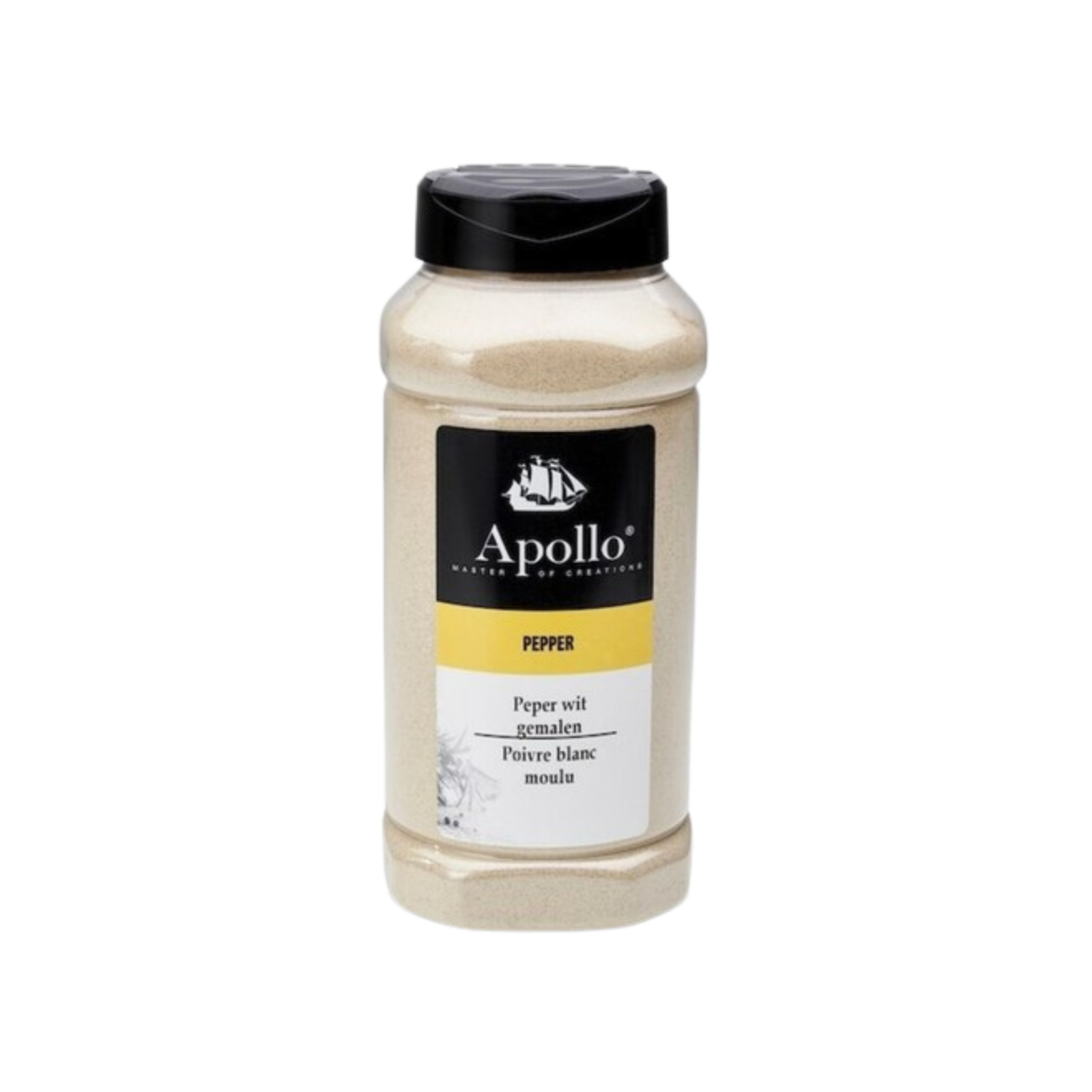 Apollo witte peper gemalen (435 gram)