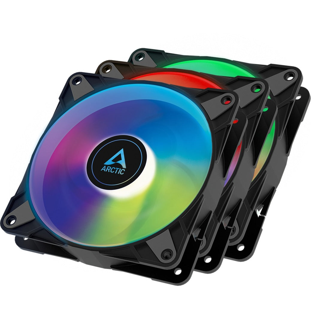 Arctisch Arctisch P12 PWM PST A-RGB, 3 stuks