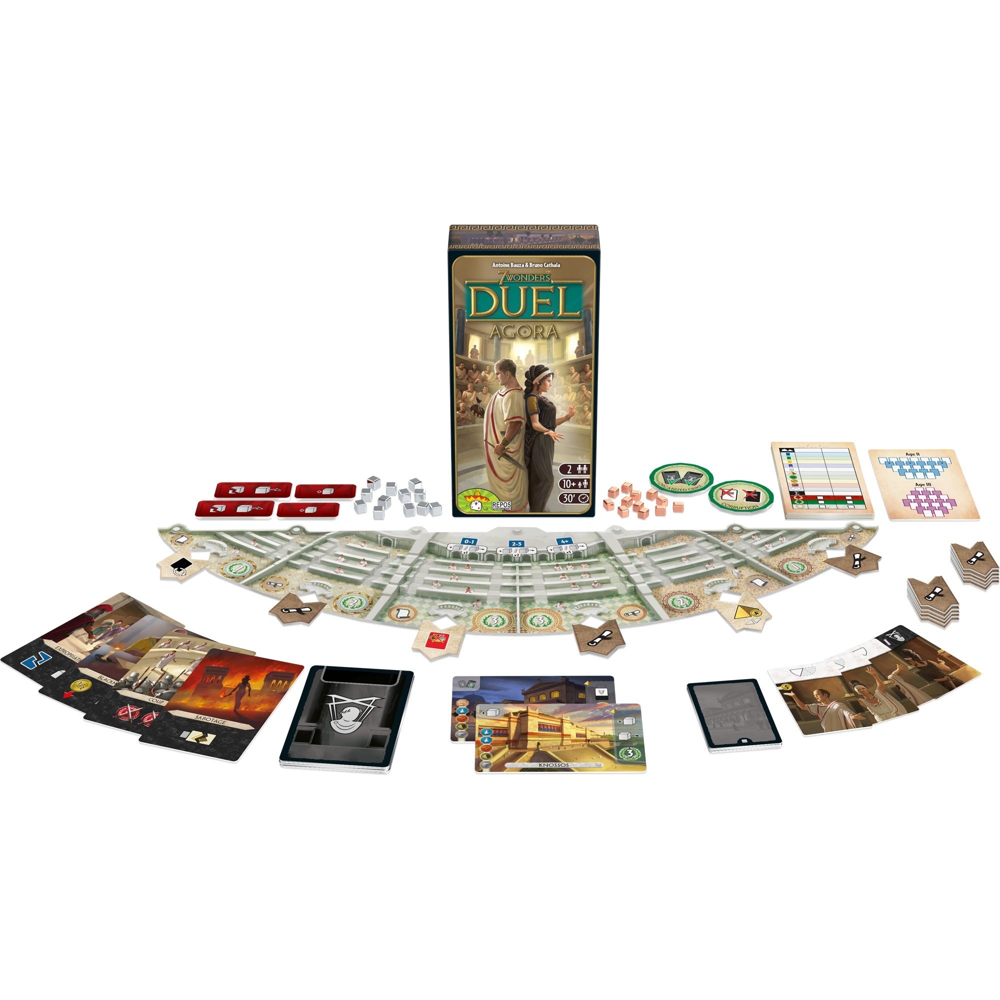 Asmodee 7 Wonders Duel Agora