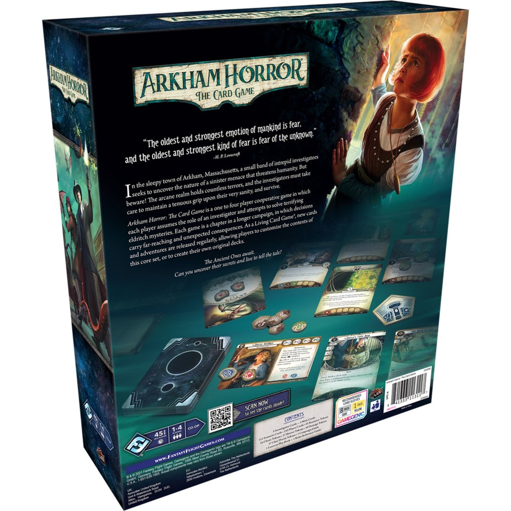 Asmodee Arkham Horror: Het herziene kaartspel