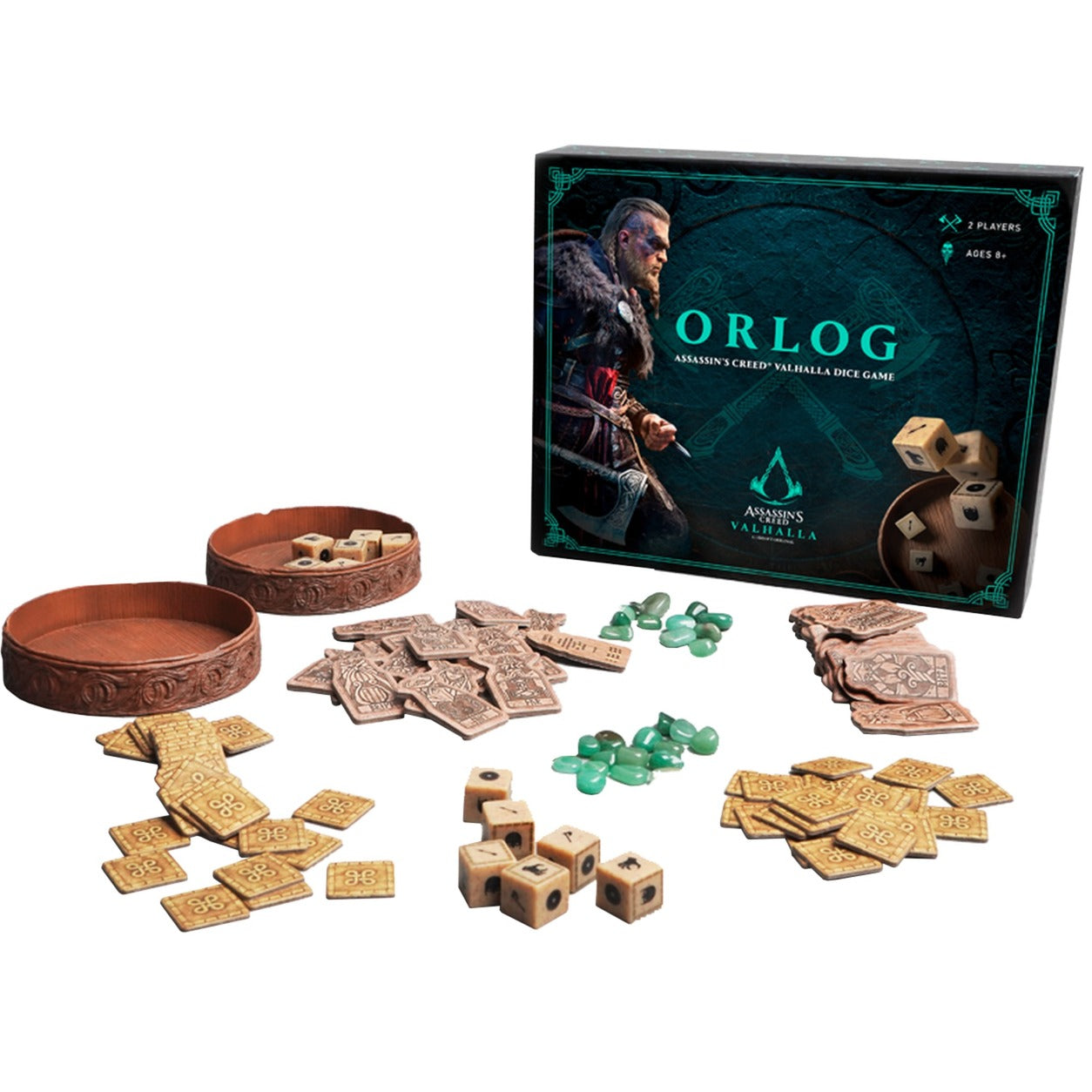 Asmodee Assassin’s Creed Valhalla! Orlog Dice Game