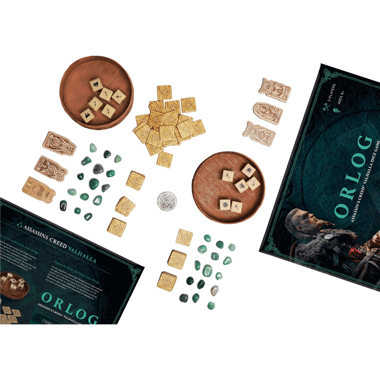 Asmodee Assassin’s Creed Valhalla! Orlog Dice Game