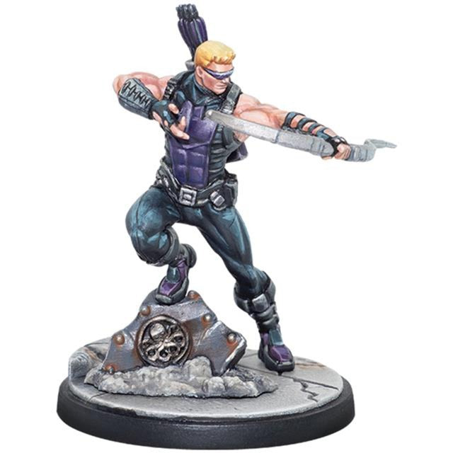 Asmodee Crisis Protocol: Hawkeye en Black Widow