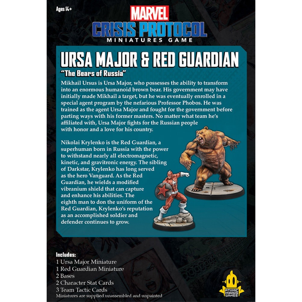 Asmodee Crisis Protocol: Ursa Major Rode Beschermer