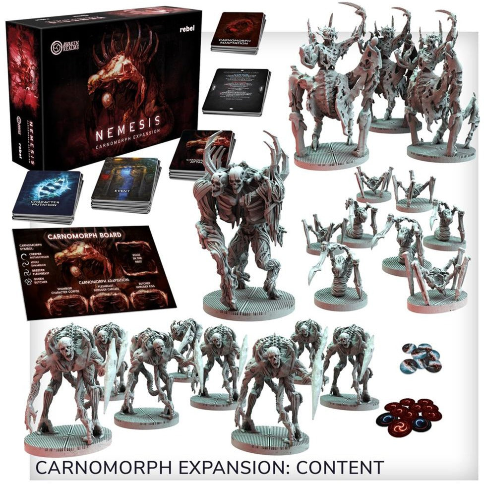 Asmodee Nemesis: Carnomorphs-uitbreiding