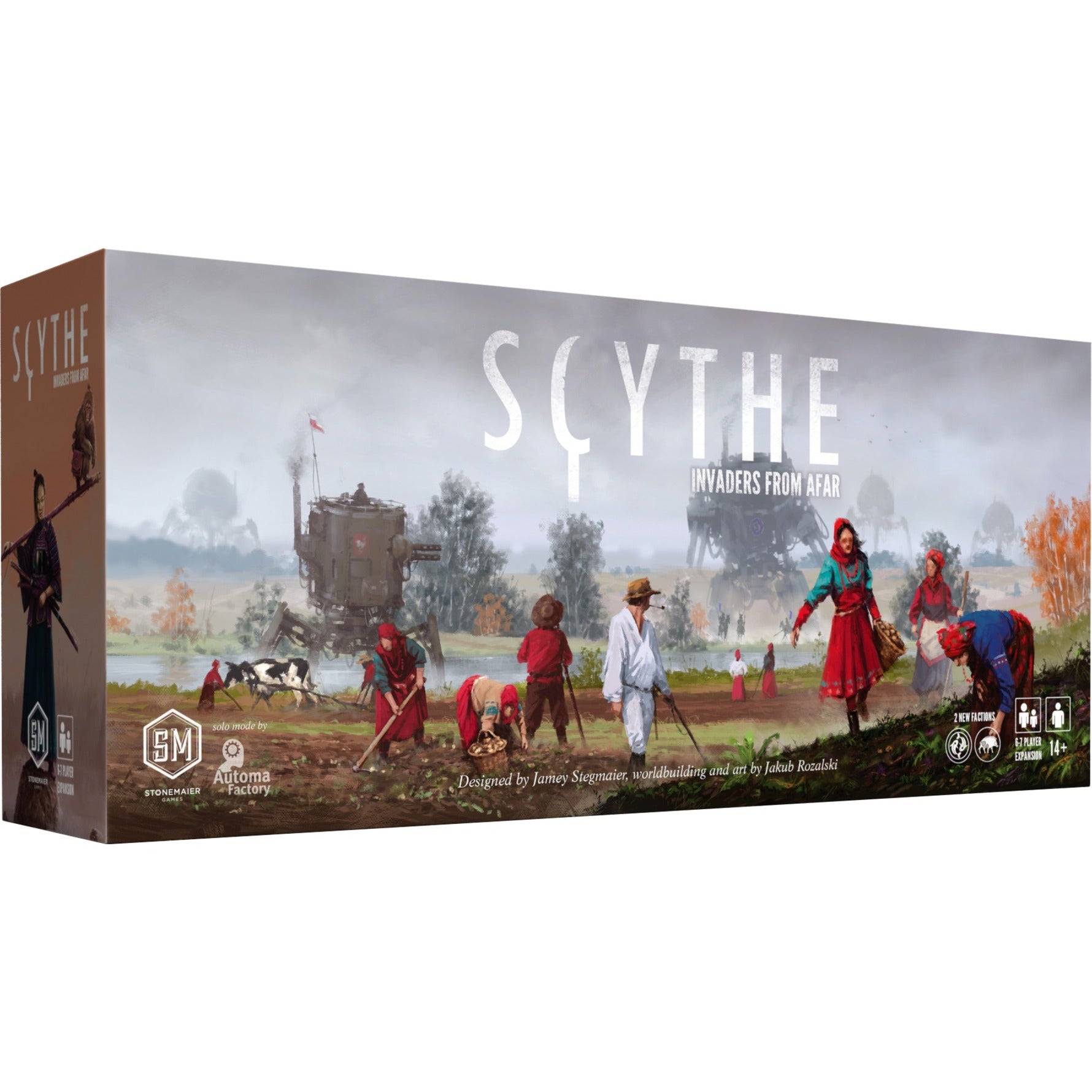 Asmodee Scythe Invaders vormen Afar