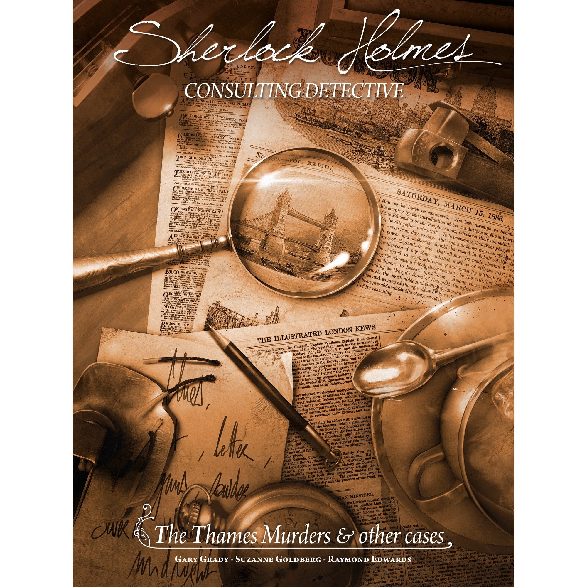 Asmodee Sherlock Holmes Consulting Detective: De Theems M