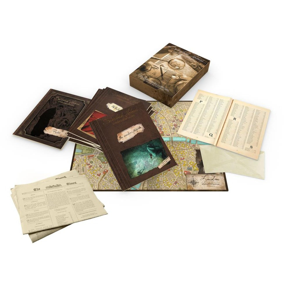 Asmodee Sherlock Holmes Consulting Detective: De Theems M