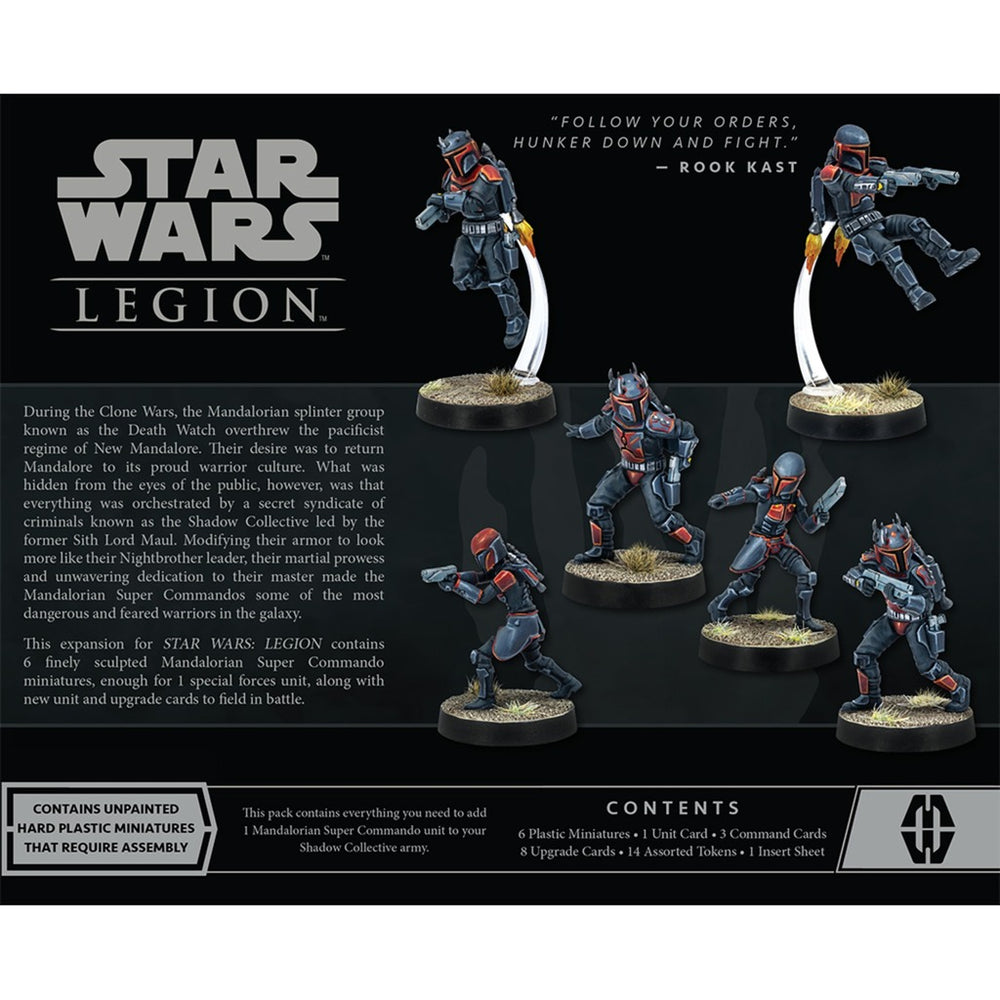 Asmodee Star Wars: Legion Mandalorian Super Commandos een