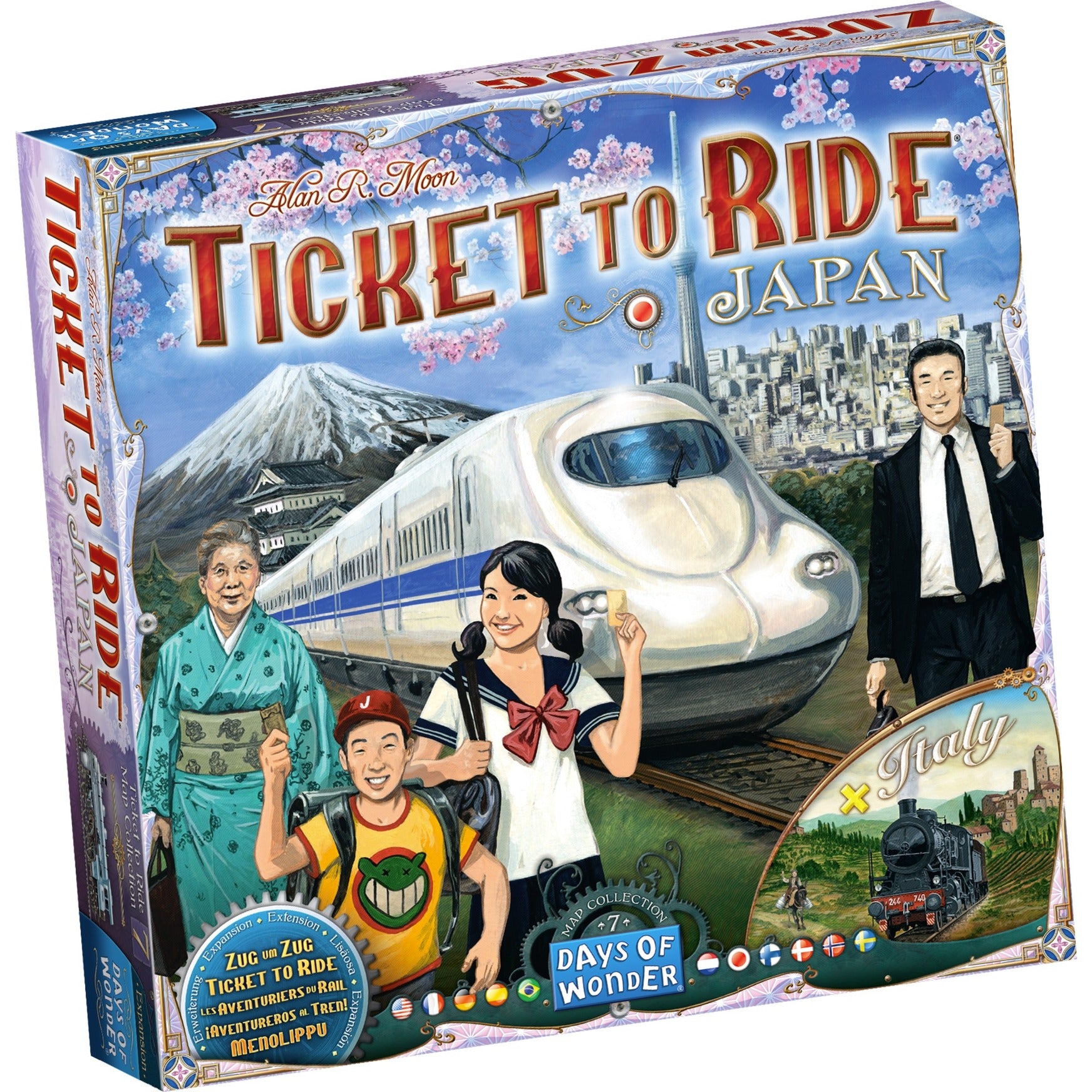 Asmodee Ticket to Ride Japan Italië
