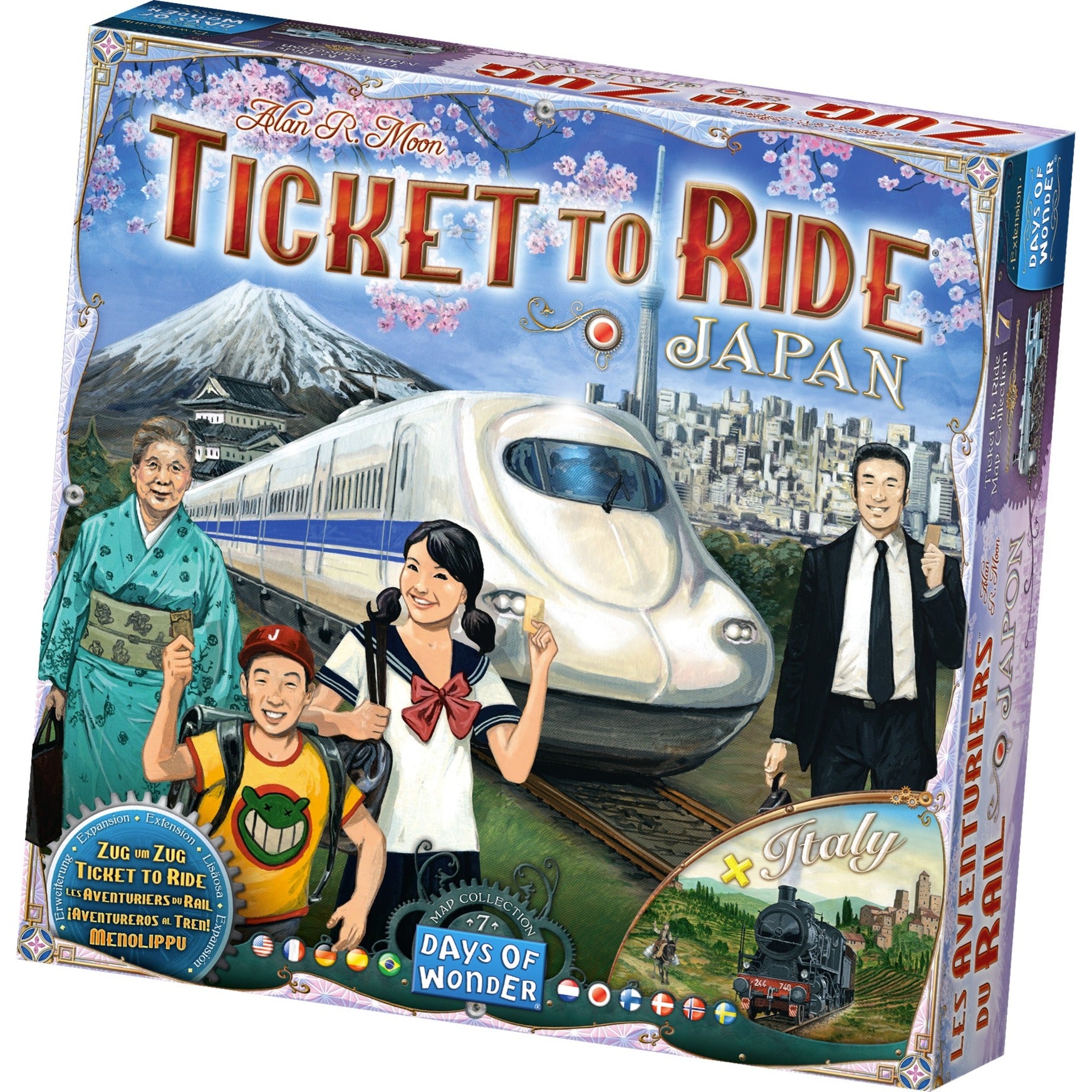 Asmodee Ticket to Ride Japan Italië