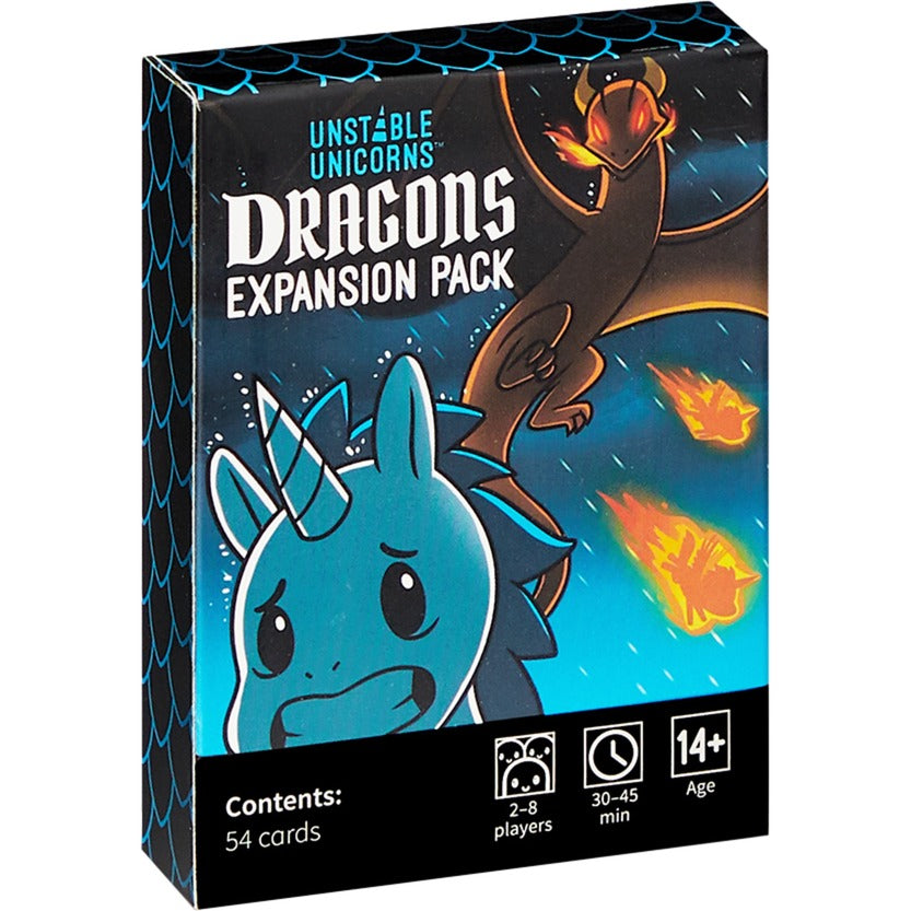 Asmodee Unstable Unicorns: Dragons Uitbreidingspakket