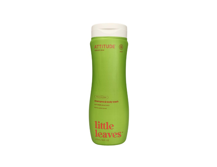 Attitude Little Leaves™ shampoo body wash - watermeloen kokos