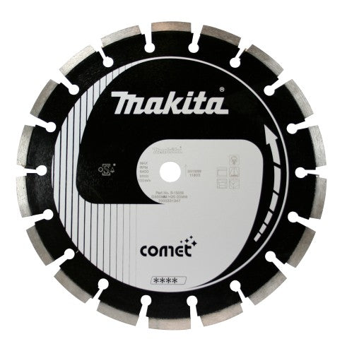Makita accessoires diamantschijf 300x20mm zwart - b-13269