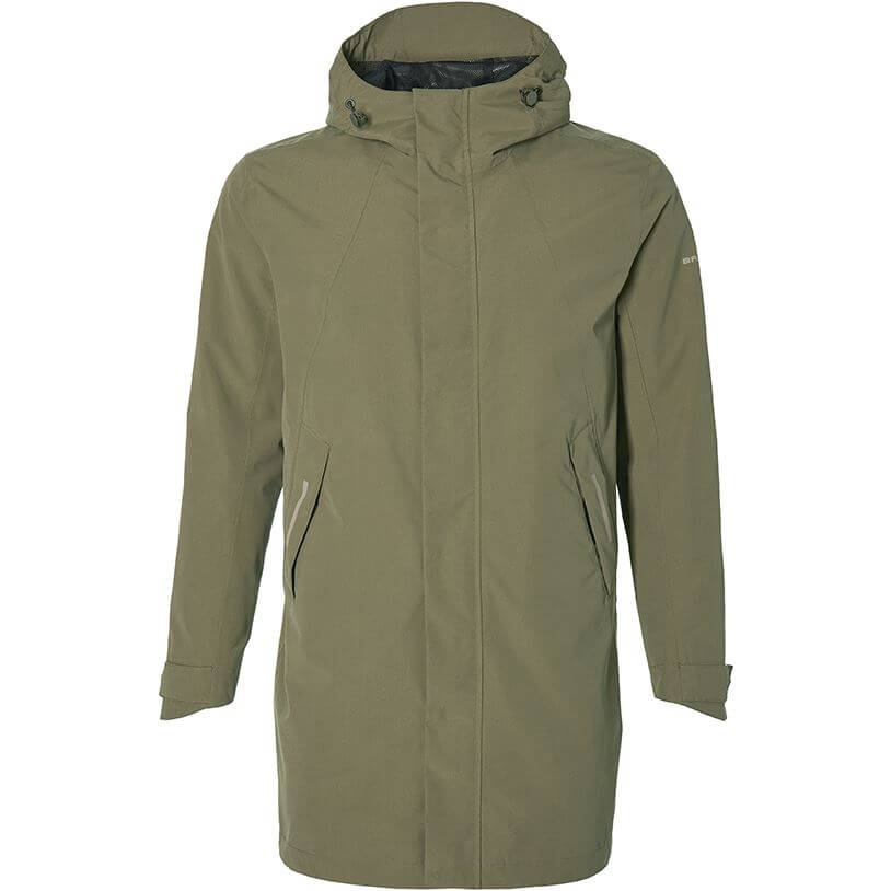 Basil regenparka mosse heren olive green xxl