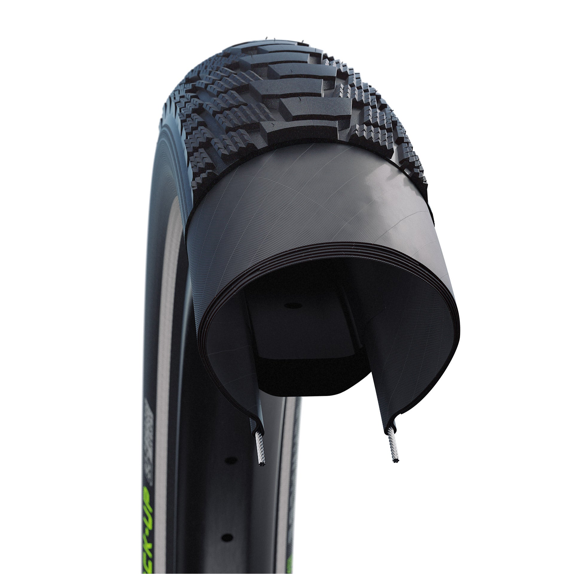 Schwalbe buitenband pick-up e-cargo 20x2.15 (55-406) zwart reflex