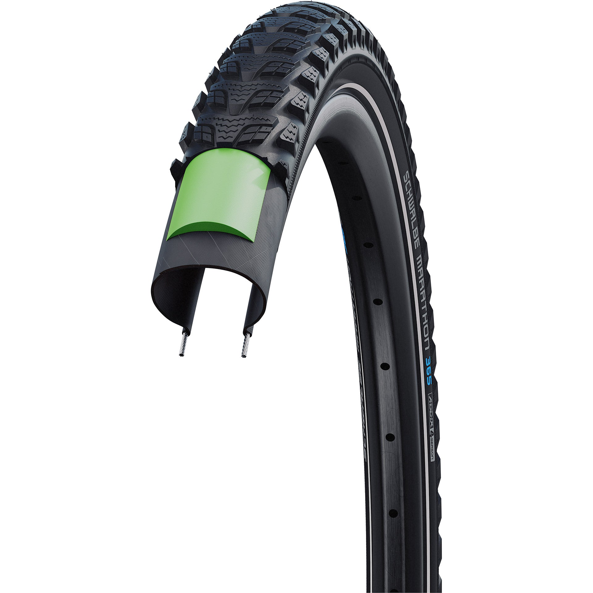 Outer tire Schwalbe Marathon 365 Perf G-G 26 x 2.00 black