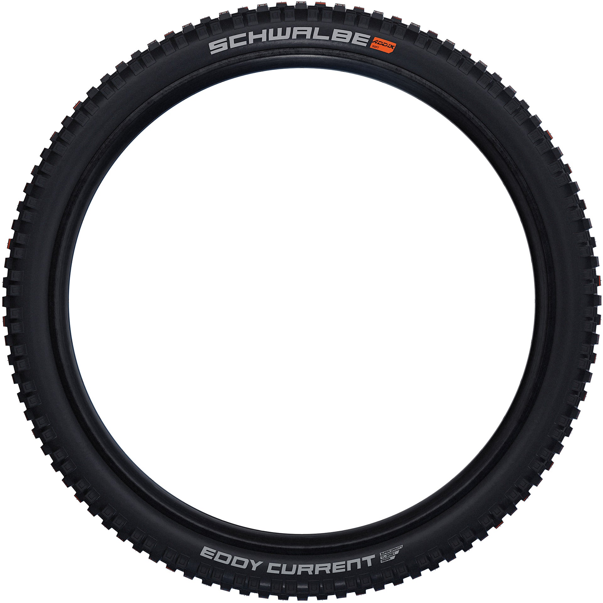 Schwalbe Buitenband Eddy Current Achter Evo SuperGr 27,5 x 2,60 zw