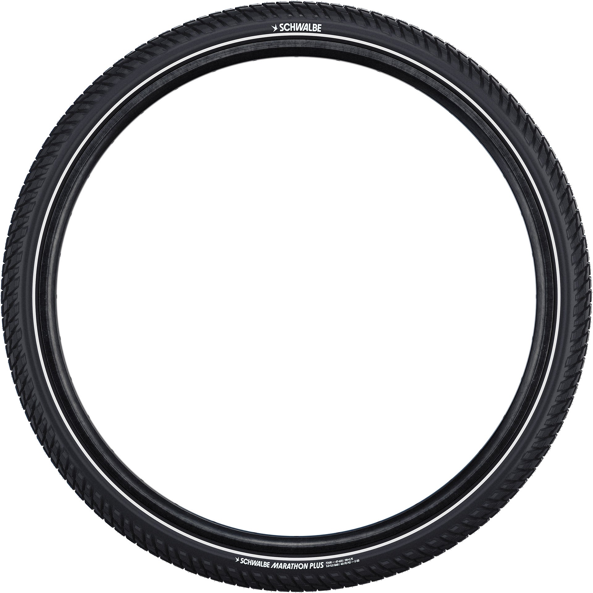 Schwalbe draadband marathon plus tour 50-622 +r zwart
